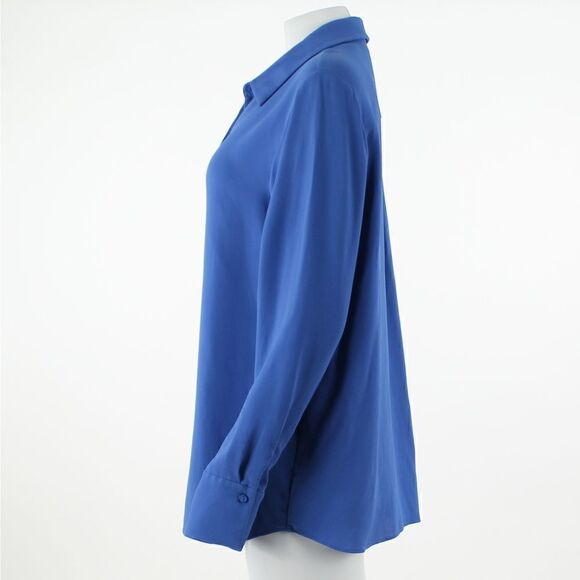 Lafayette 148 New York Scottie Silk Blouse - Picture 4 of 5